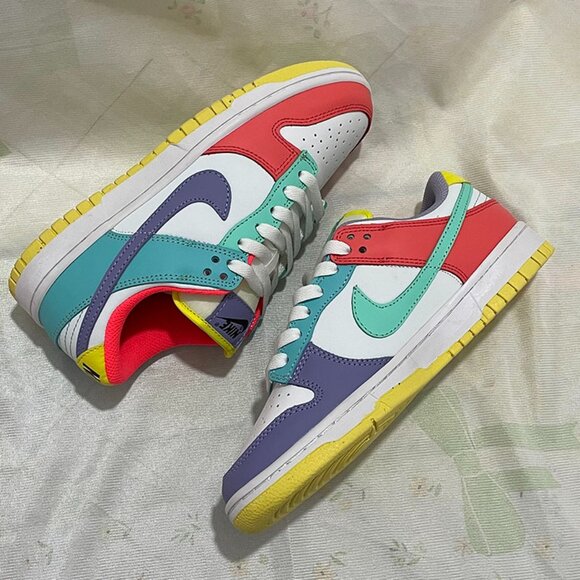 Nike Shoes - Nike Dunk low top sneakers in candy colors